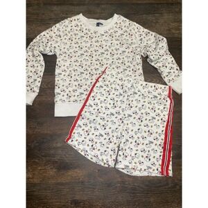 Janie and Jack Peanuts Snoopy Heart‎ Valentine Set Sz 7